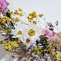 Large Dried Flower Daisy Spring Wreath, thumbnail 2 of 4