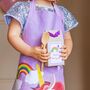 Personalised Kids Unicorn Baking Kit With Apron, thumbnail 6 of 11