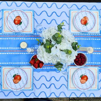 Blue And Orange Placemat, 4 of 4