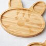 Personalised Kids Snack Plate In 100% Bamboo, thumbnail 3 of 7