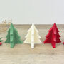 Colourful Christmas Tree Candles Christmas Decorations, thumbnail 2 of 9