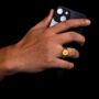 Saint Michael Small Signet Ring Gold Plated Stainless Steel Ring For Men, thumbnail 3 of 12