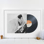 Personalised Our Song Record And Sleeve Photo Print, thumbnail 3 of 6