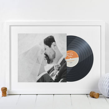 Personalised Our Song Record And Sleeve Photo Print, 3 of 6