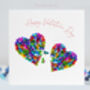 Valentine's Day Red Butterfly Heart Fridge Magnet, thumbnail 7 of 8