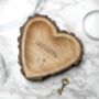 Carved Wooden Heart Dish, thumbnail 1 of 4