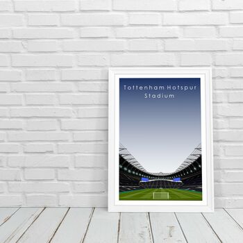 'Tottenham Hotspur Stadium' Football Art Print Poster, 2 of 2