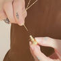 Faye Perfume Bottle Necklace, thumbnail 2 of 10