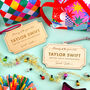 Personalised Concert Ticket Christmas Bauble, thumbnail 3 of 5