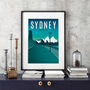 Sydney Art Print, thumbnail 1 of 4