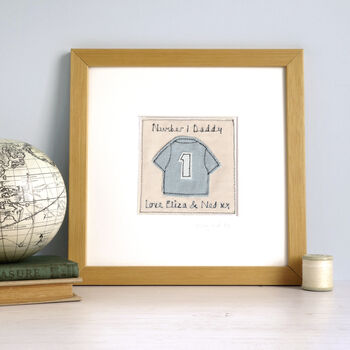 Personalised Football Shirt Father's Day Card, 4 of 9