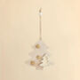 Christmas Tree Shaped Wooden Bauble Hanging Decoration, thumbnail 3 of 4