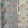 Diamond Stitch Double Sided Kantha Quilt, thumbnail 4 of 6
