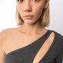 Sterling Silver Essential V Wishbone Necklace, thumbnail 2 of 5