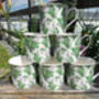 Set Of Six China Palace Mugs In Lily Of The Valley Design, thumbnail 1 of 7
