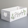 Personalised Botanical Bath Wooden Crate, thumbnail 4 of 4