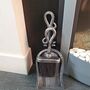Steel Brush And Pan Set Hearth Tidy For Fireplaces Gift, thumbnail 5 of 9
