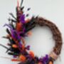 Dried Flower Halloween Wreath, thumbnail 7 of 7