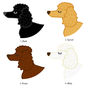 Poodle Personalised Dog Name ID Tag, thumbnail 2 of 12
