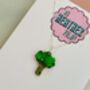 Broccoli Glitter Charm Necklace / Foodie Gift / Novelty Vegetable Jewellery / Colourful Accessories, thumbnail 4 of 6