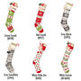 Personalised Nordic Knitted Christmas Stockings, thumbnail 2 of 3