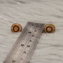 Sterling Silver Brown Agate Studs, thumbnail 6 of 6