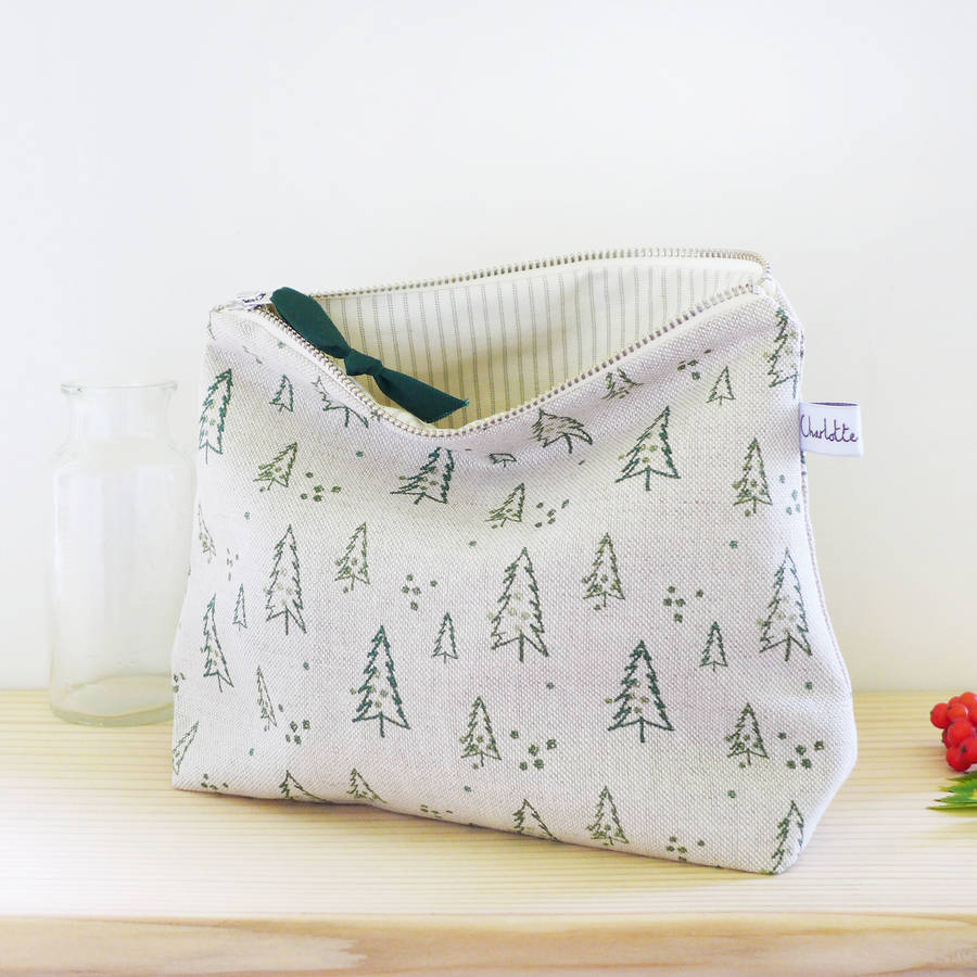 Nordic Trees Pouch By Macey nordic trees pouch by macey