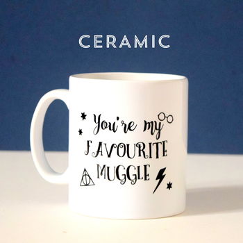 Personalised Favourite Muggle Mug, 2 of 3