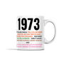 Personalised 50th Birthday Gift Mug Of 1974 Music, thumbnail 6 of 6