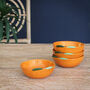 Ceramic Orange Dish, thumbnail 1 of 5