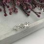 925 Sterling Silver Chain Cable Belt Ring, thumbnail 11 of 12