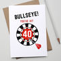 Bullseye Age Milestone Card, thumbnail 3 of 8