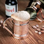 Handcrafted Copper Beer Mug 500ml, Solid Copper Tankard, thumbnail 4 of 5