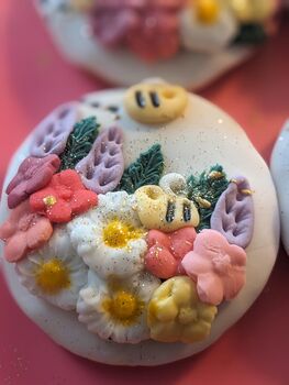 Personalised Bumble Bee Meadow Letterbox Biscuits, 8 of 9