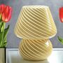 Hand Crafted Dimming Mushroom Table Lamp, thumbnail 9 of 10