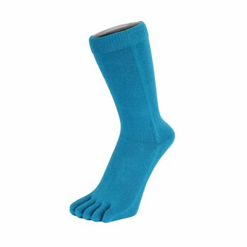 Essential Everyday Mid Calf Cotton Toe Socks, 7 of 11