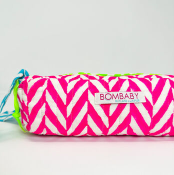 Handmade Neon Pink Pencil Case, 2 of 3