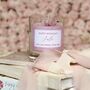 Roses Personalised Gift Boxed Candle, thumbnail 5 of 5