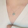 Locket Style Birth Flower Necklace, thumbnail 2 of 9