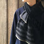 Pure Cashmere Striped Scarf, thumbnail 7 of 9