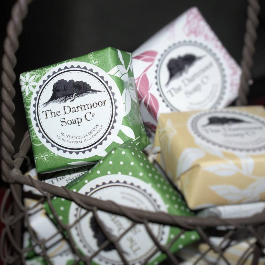 guest soaps by the dartmoor soap company