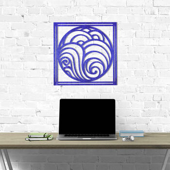 Abstract Elegance: Wooden Wall Art For Home Or Office, 12 of 12
