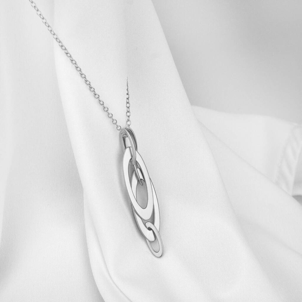 Simple Layered Pendant By Industrial Jewellery
