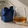 Personalised Whisky Glass For Him Funny Prescription, thumbnail 2 of 2