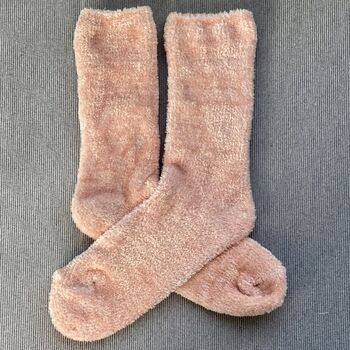 Personalised Super Soft Chenille Socks, 2 of 4