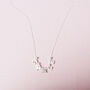 Personalised Mother Of Pearl Initial Necklace, thumbnail 6 of 8