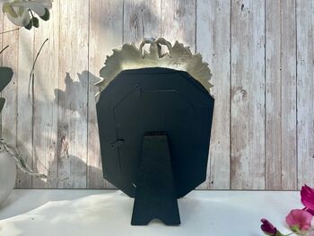 Silver Glass Photo Frame 4x6 Inch Ornate Picture Frame Gift, 6 of 10