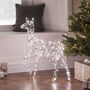 Duchy Fawn Dual Colour Micro LED Light Up Reindeer, thumbnail 4 of 6