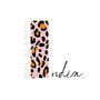 Happy Birthday Initial Leopard Print Greeting Card, thumbnail 9 of 12