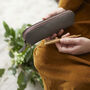 Fair Trade Handcrafted Leather Slimline Pencil Case, thumbnail 4 of 12